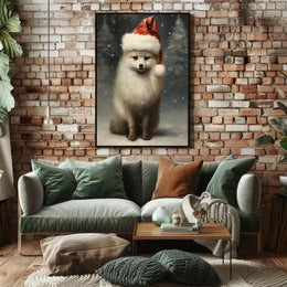 Festive Fox In Winter Wonderland Poster
