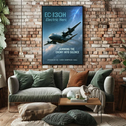 EC-130H Electric Herc Poster PosterGoat