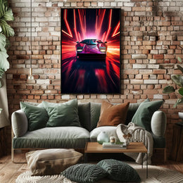 Neon Speed Poster PosterGoat