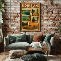 Higgins Lake, Michigan Poster