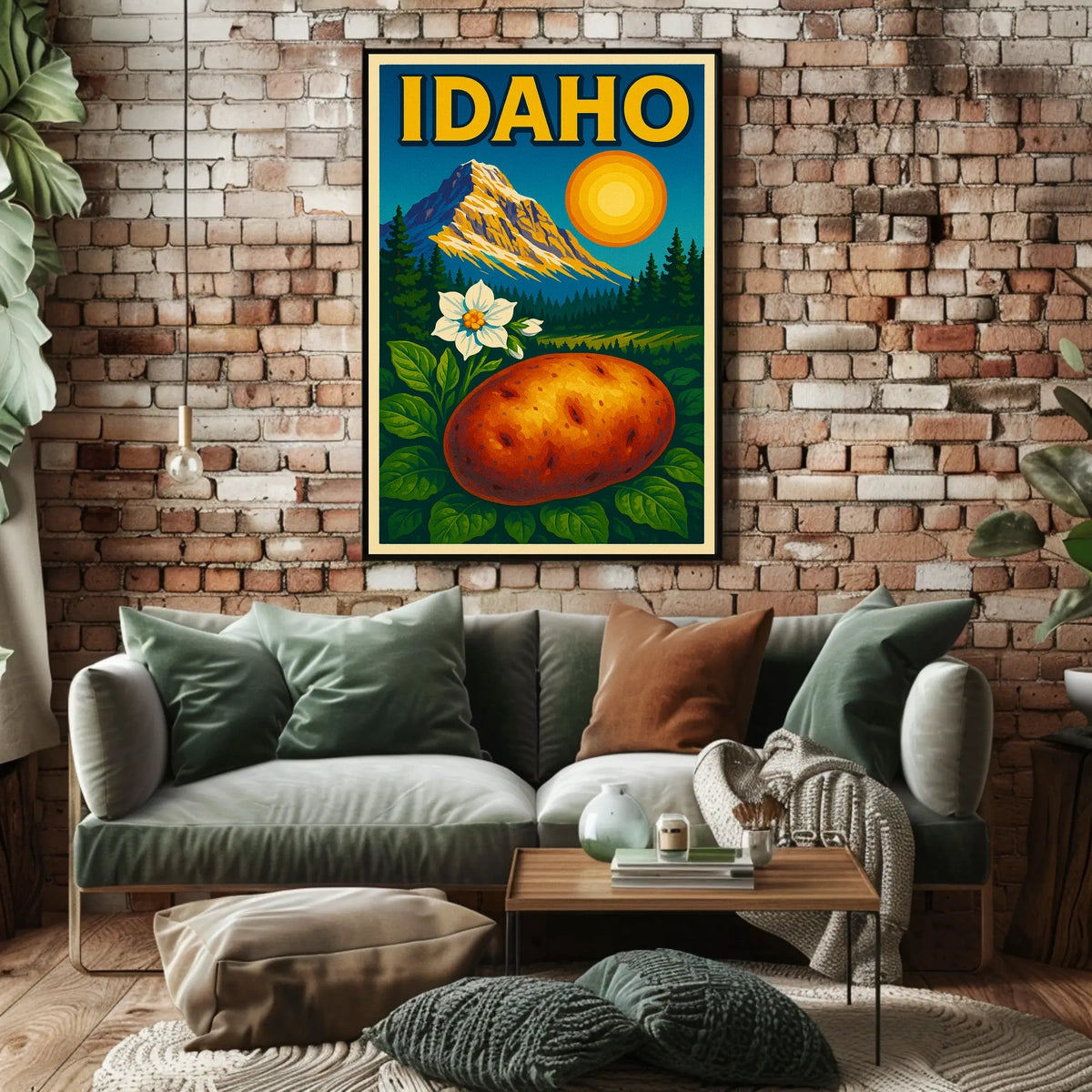 IdahoS Natural Bounty Poster