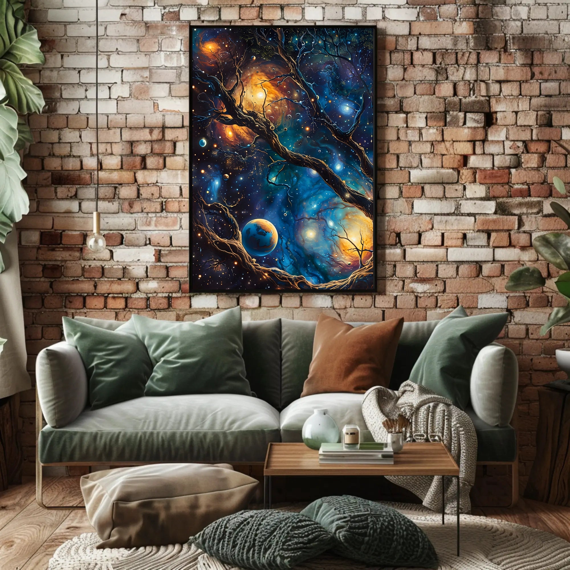 Cosmic Tree of Life Space or Astronomy Poster