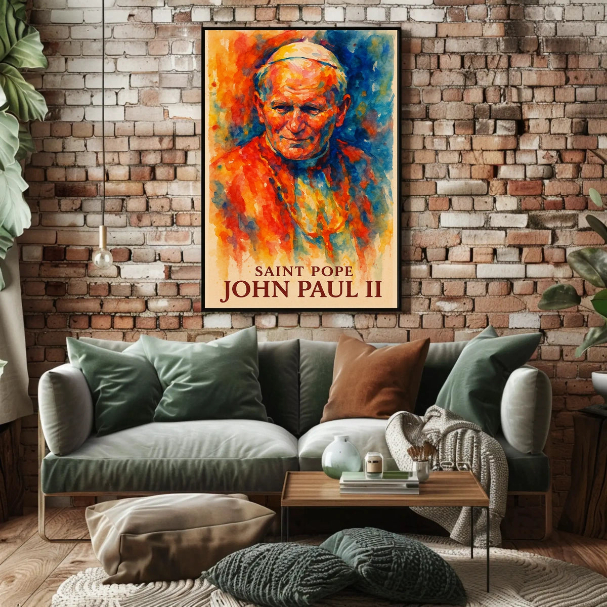 Saint Pope John Paul Ii Poster