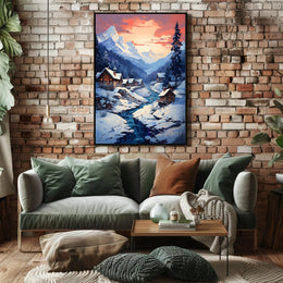 Winter Wonderland Retreat Poster