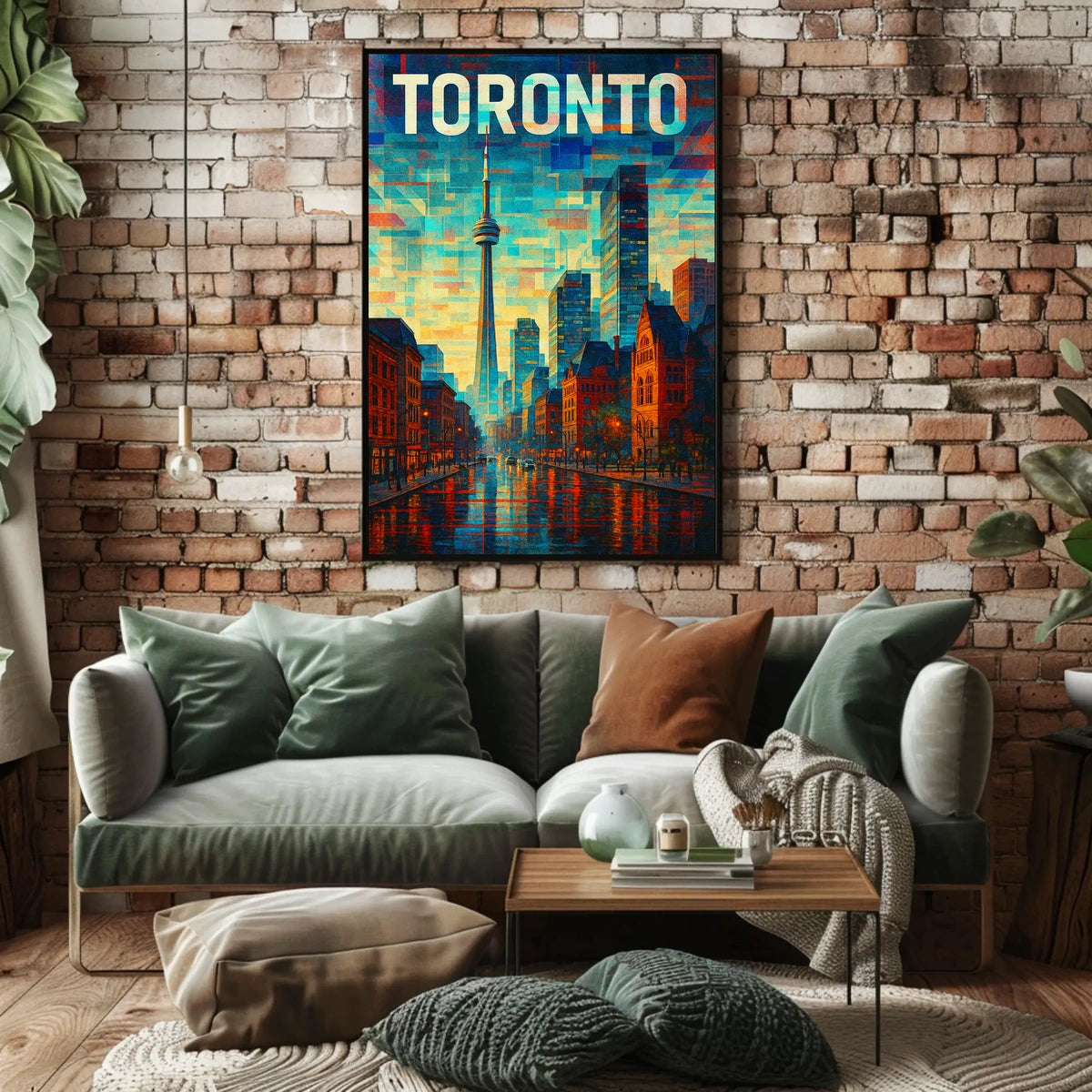 Toronto Cityscape Poster