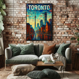 Toronto Cityscape Poster