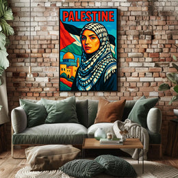 Palestine A Symbolic Tribute Poster