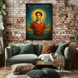 St. Carlo Acutis Patron Saint Of The Poster