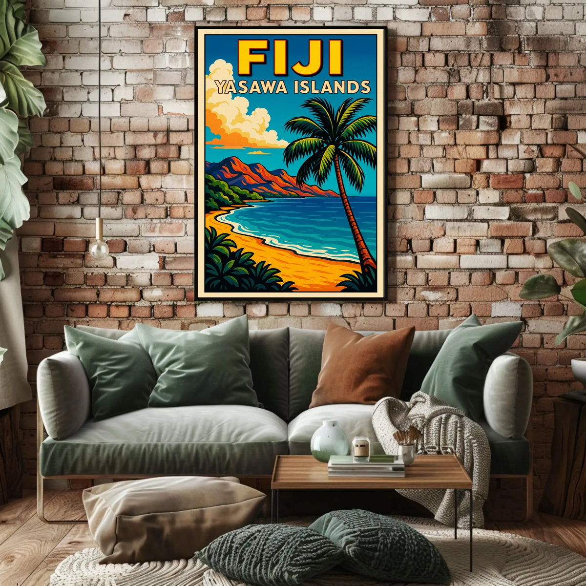 Fiji Yasawa Islands Poster