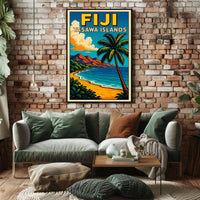 Fiji Yasawa Islands Poster
