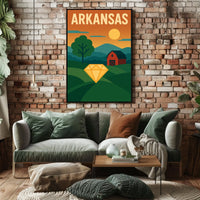 Arkansas Landscape Poster