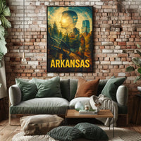 Arkansas A Scenic Journey Poster