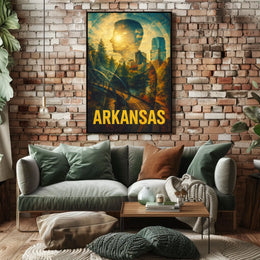 Arkansas A Scenic Journey Poster
