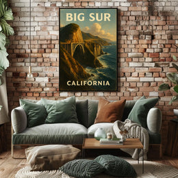 Big Sur, California Poster