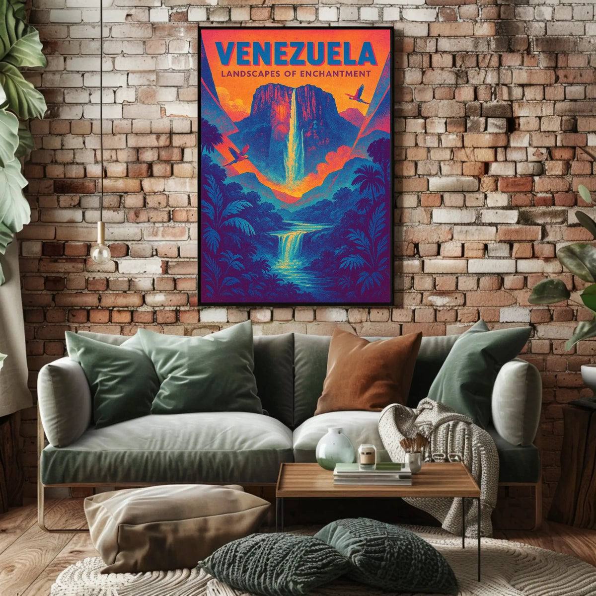 Venezuela Landscapes Of Enchantment Poster