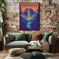 Venezuela Landscapes Of Enchantment Poster