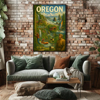 Discover Oregon Poster