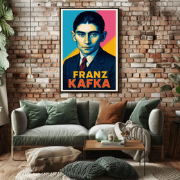 Franz Kafka Portrait Poster