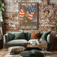 Third Liberty Loan Propaganda Poster for Patriotic Support
