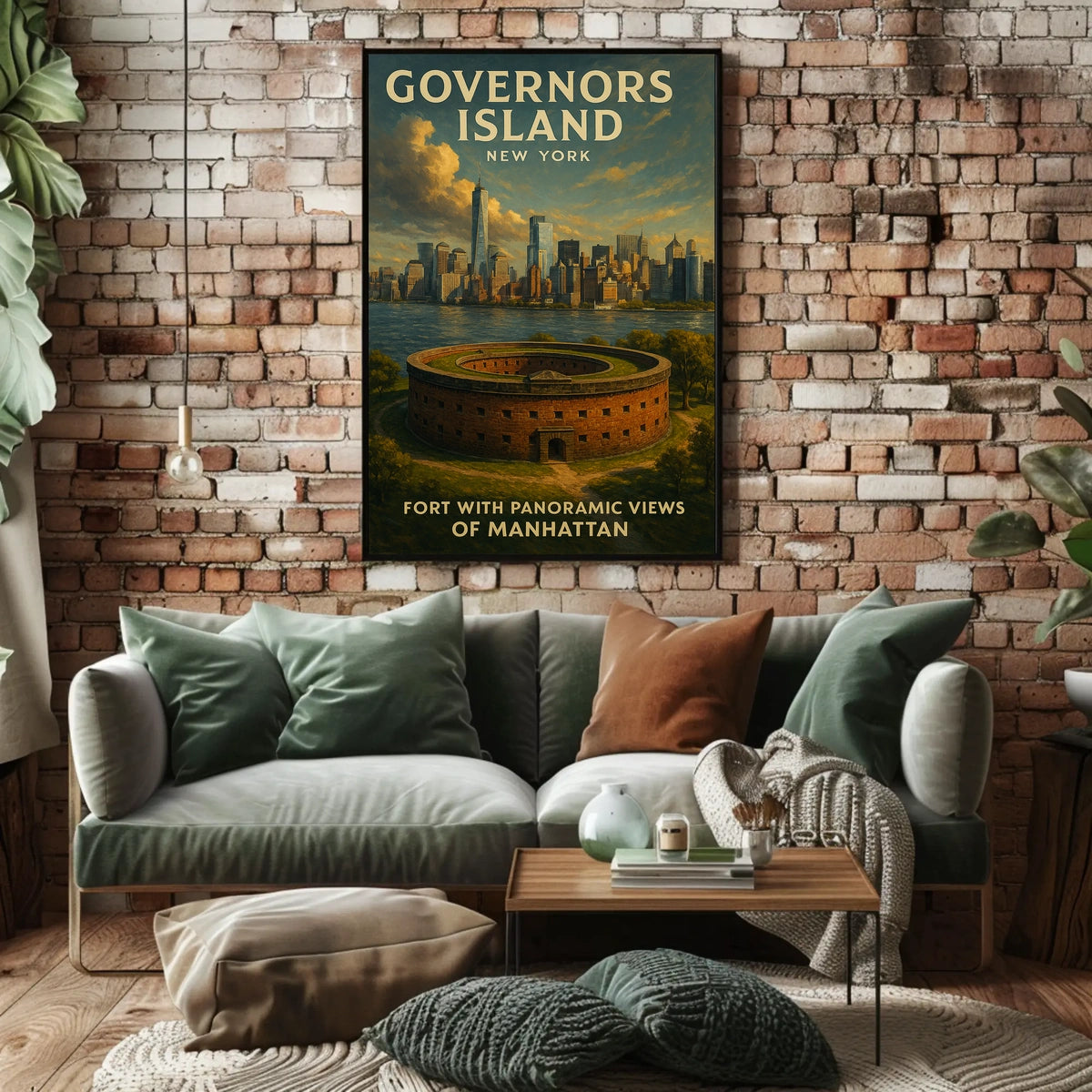 Governors Island New York Poster