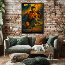Jim Thorpe A Legend Beyond the Finish Line Poster