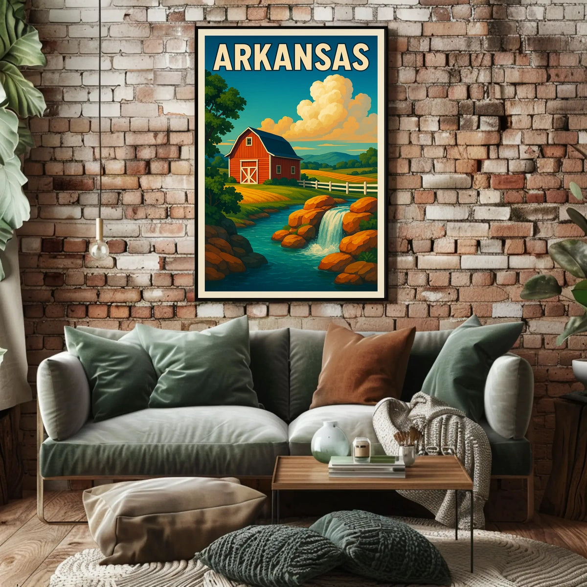 Scenic Arkansas Poster