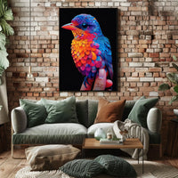Vibrant Bird Of Paradise Poster