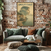 Amalfi Coast Dreamscape Poster