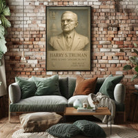 Harry S. Truman Presidential Legacy Poster
