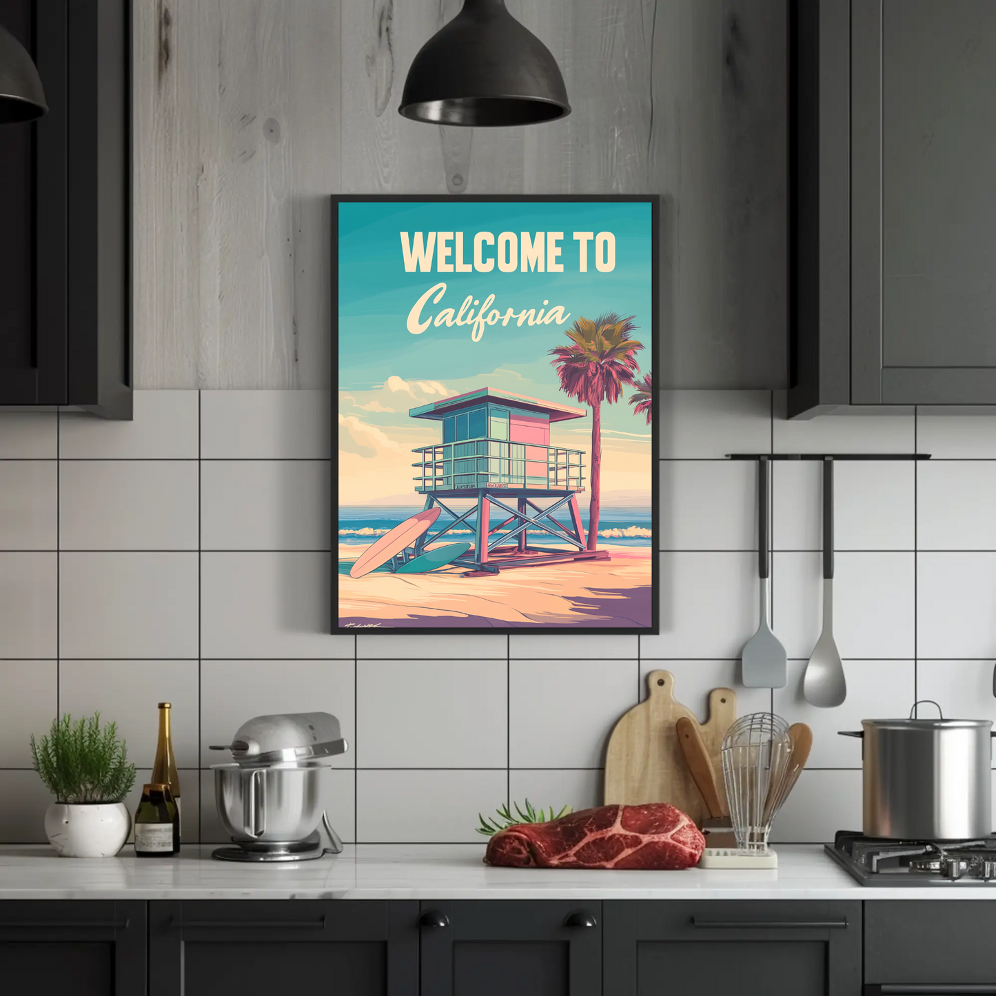 Welcome to California Poster