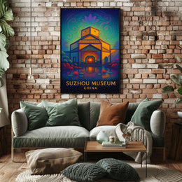 Suzhou Museum China Poster