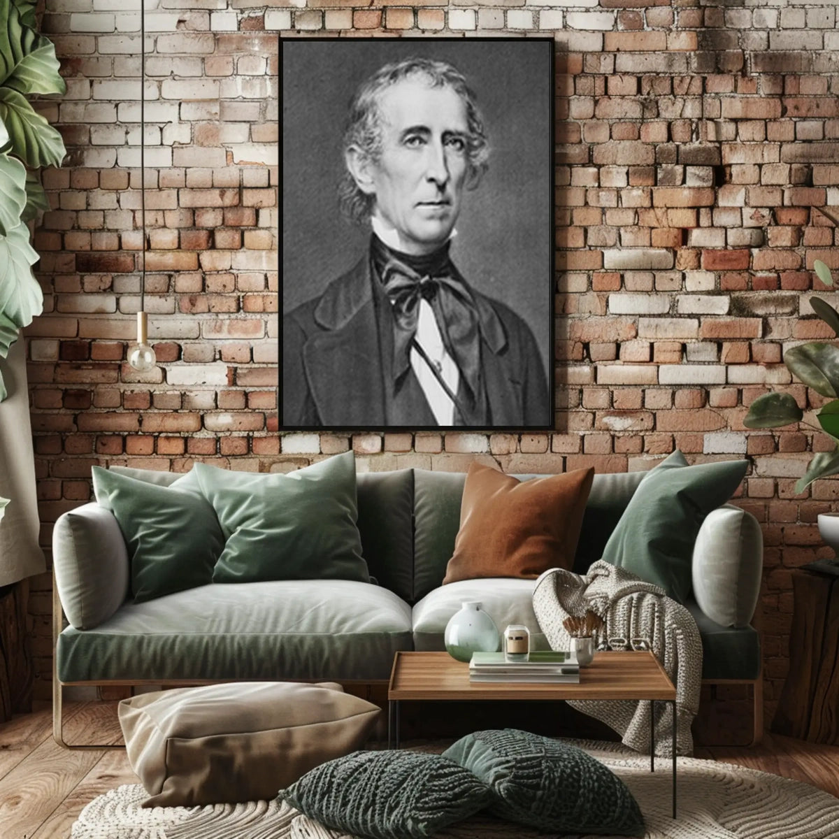 Portrait of a Historical Figure Poster