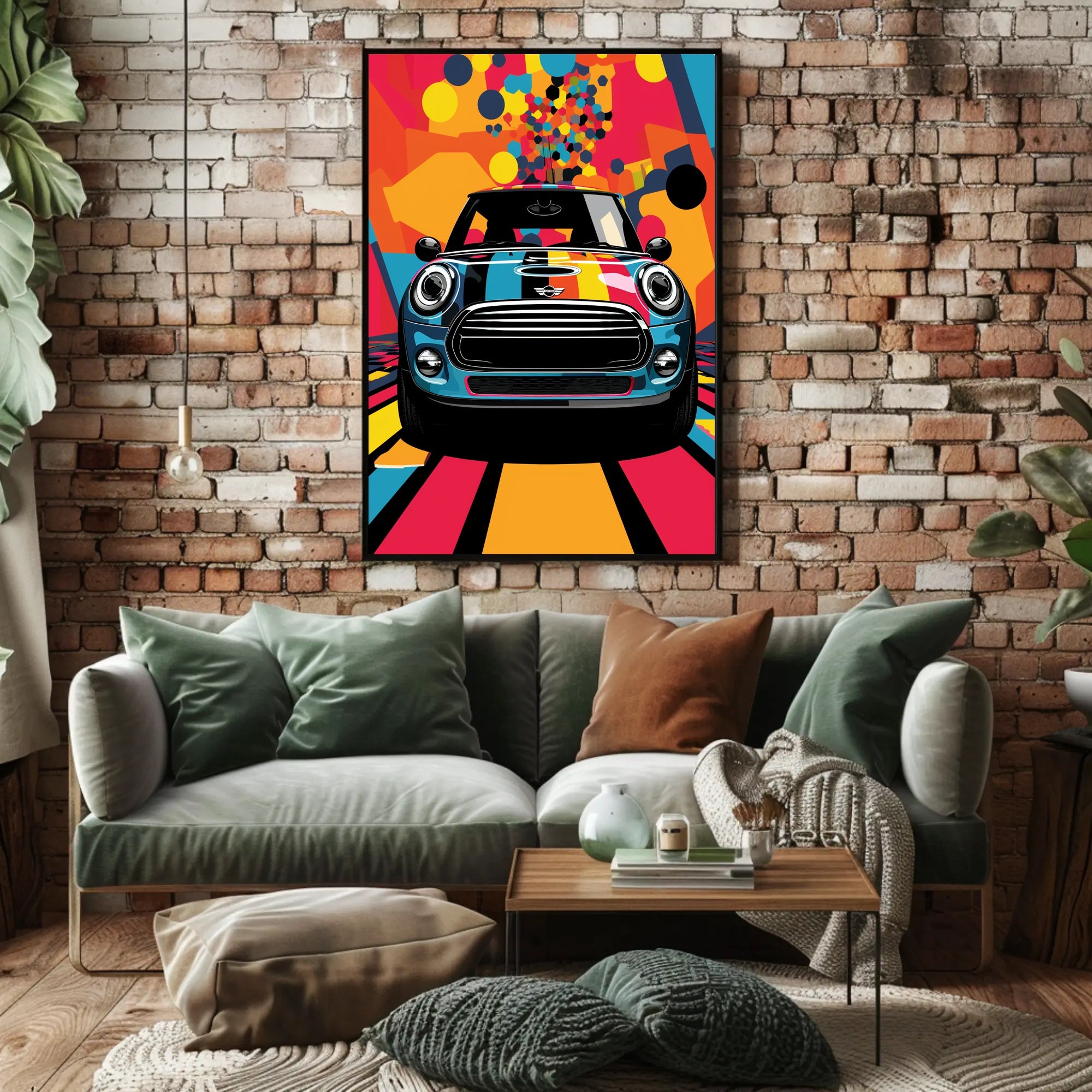 Vibrant Ride Poster PosterGoat