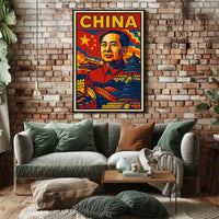 Iconic Leader Of China Poster