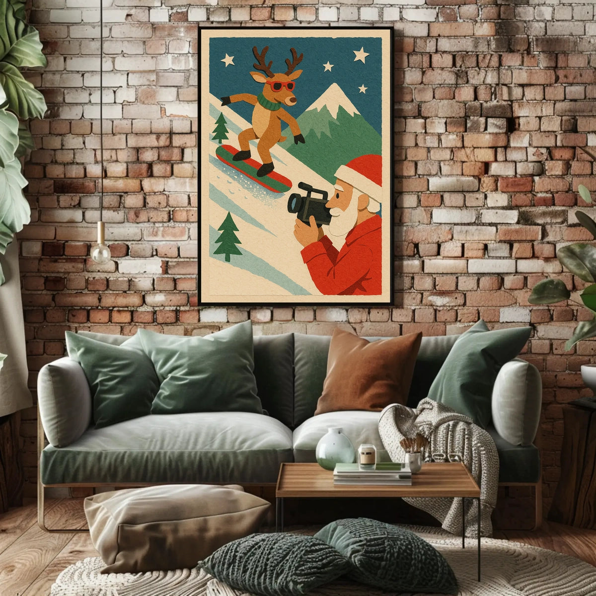 SantaS Winter Adventure Poster