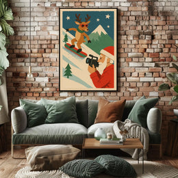 SantaS Winter Adventure Poster