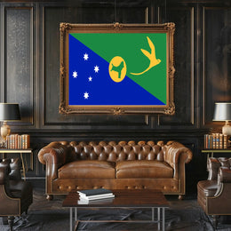 Christmas Island Flag Poster