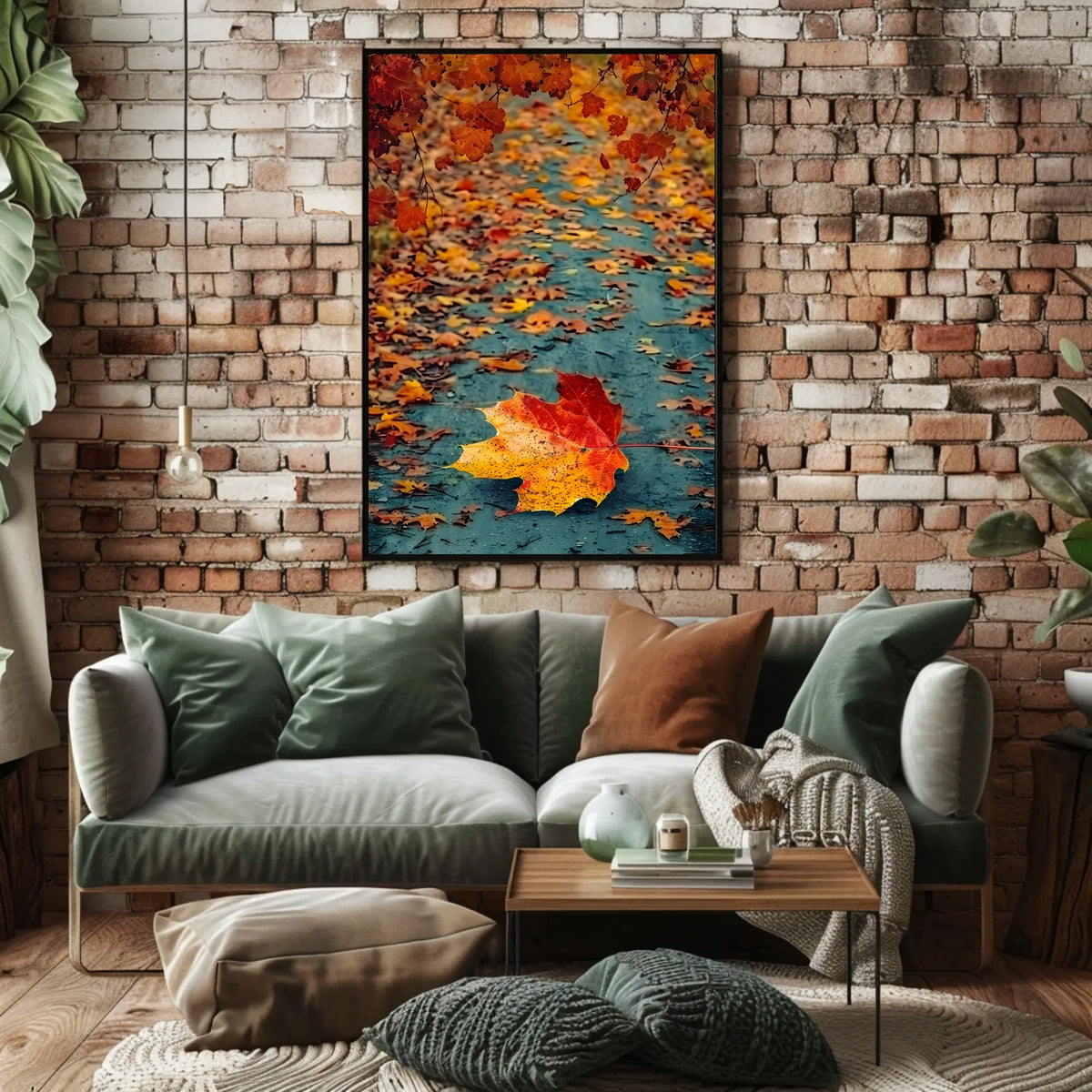 Autumns Pathway Poster