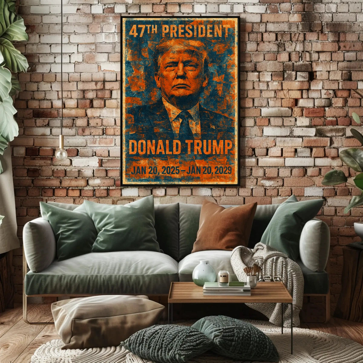 Resolute Vision Donald Trump Poster