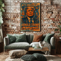 Resolute Vision Donald Trump Poster