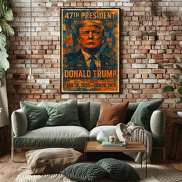 Resolute Vision Donald Trump Poster