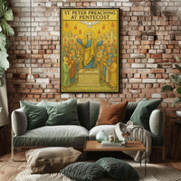 St. Peter Preaching at Pentecost Poster PosterGoat