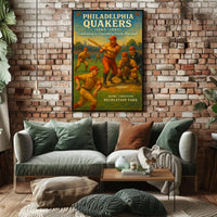 Philadelphia Quakers Celebrating A Poster