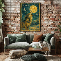 Howling At The Moon Poster