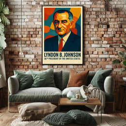 Lyndon B. Johnson 36Th President Poster