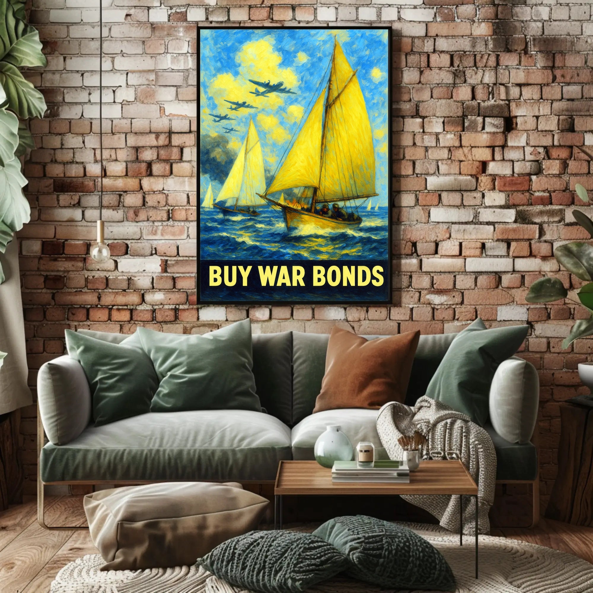 Buy War Bonds Poster PosterGoat
