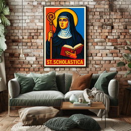 St. Scholastica Poster