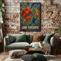 Jim Thorpe Athletic Legend Poster