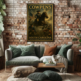 Cowpens Revolutionary War Battle Site Poster