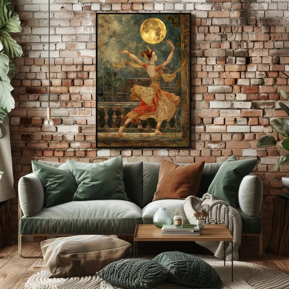 Vintage Victorian Era Fashion Illustration Poster
